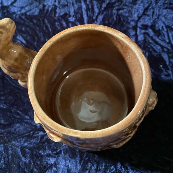 Vintage Santa's Workshop North Pole Ceramic Mug With Deer Handle - Picture 4 of 6